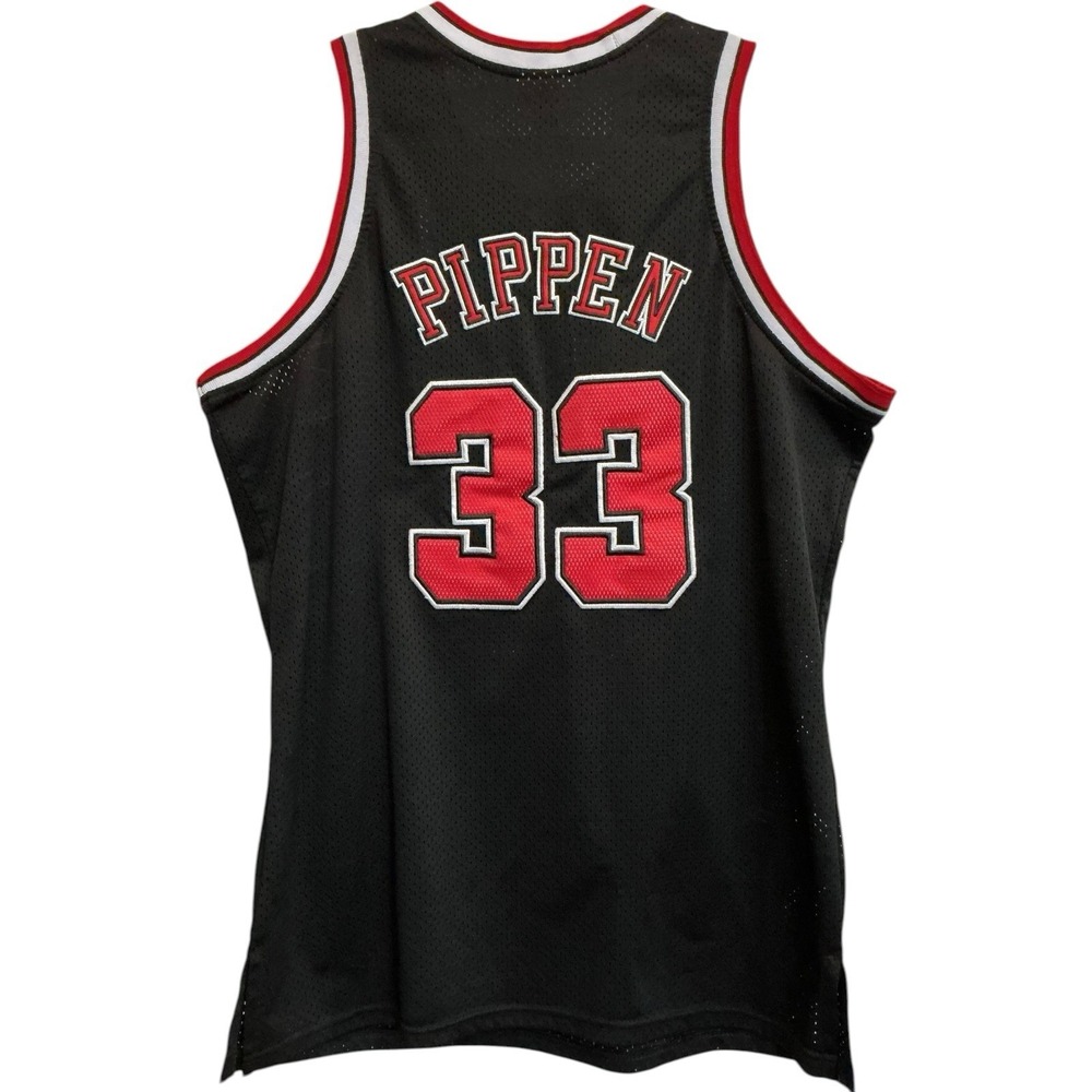 Mitchell & Ness Scottie Pippen #33 Chicago Bulls NBA Jersey Size XXL Retro Black